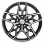 Легковой диск Khomen Wheels KHW1709 7x17 5x114,3 ET45 60,1 Black-FP